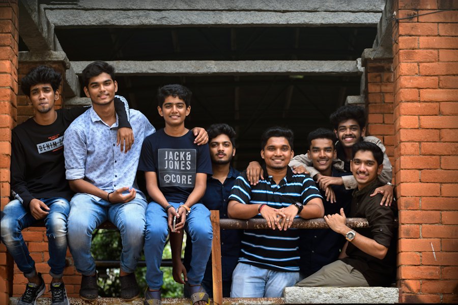 College students together